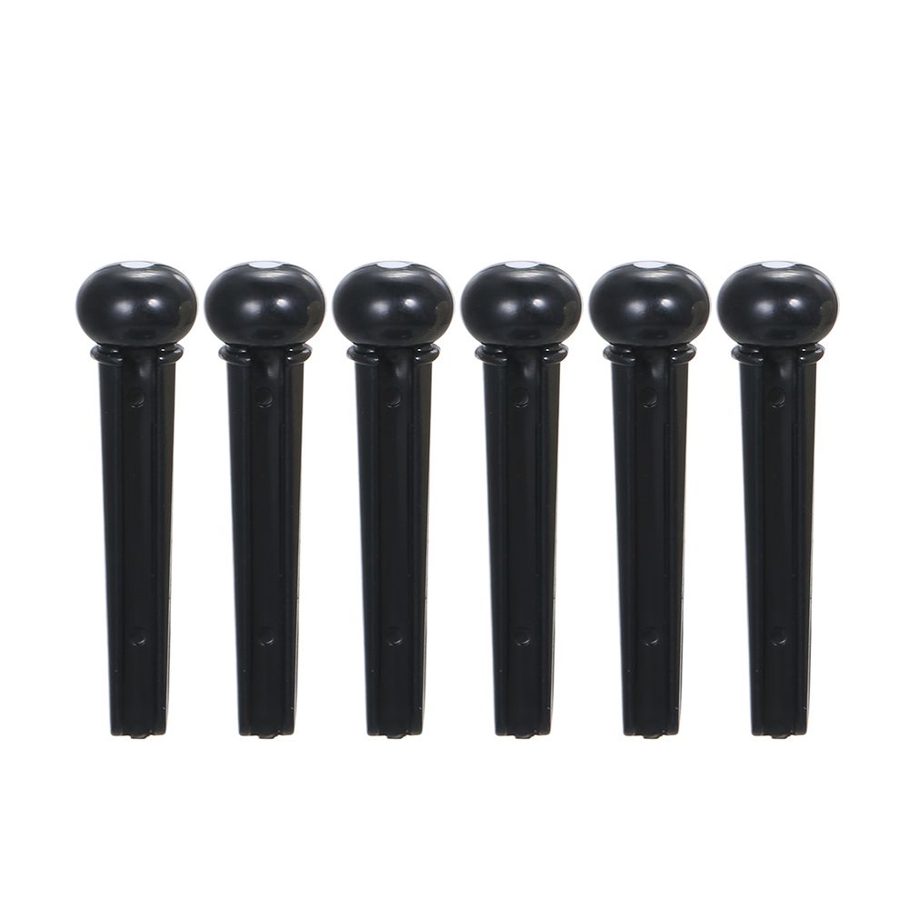 Plastic Acoustic Guitar Bridge Pin Bridge Saddle And Nut