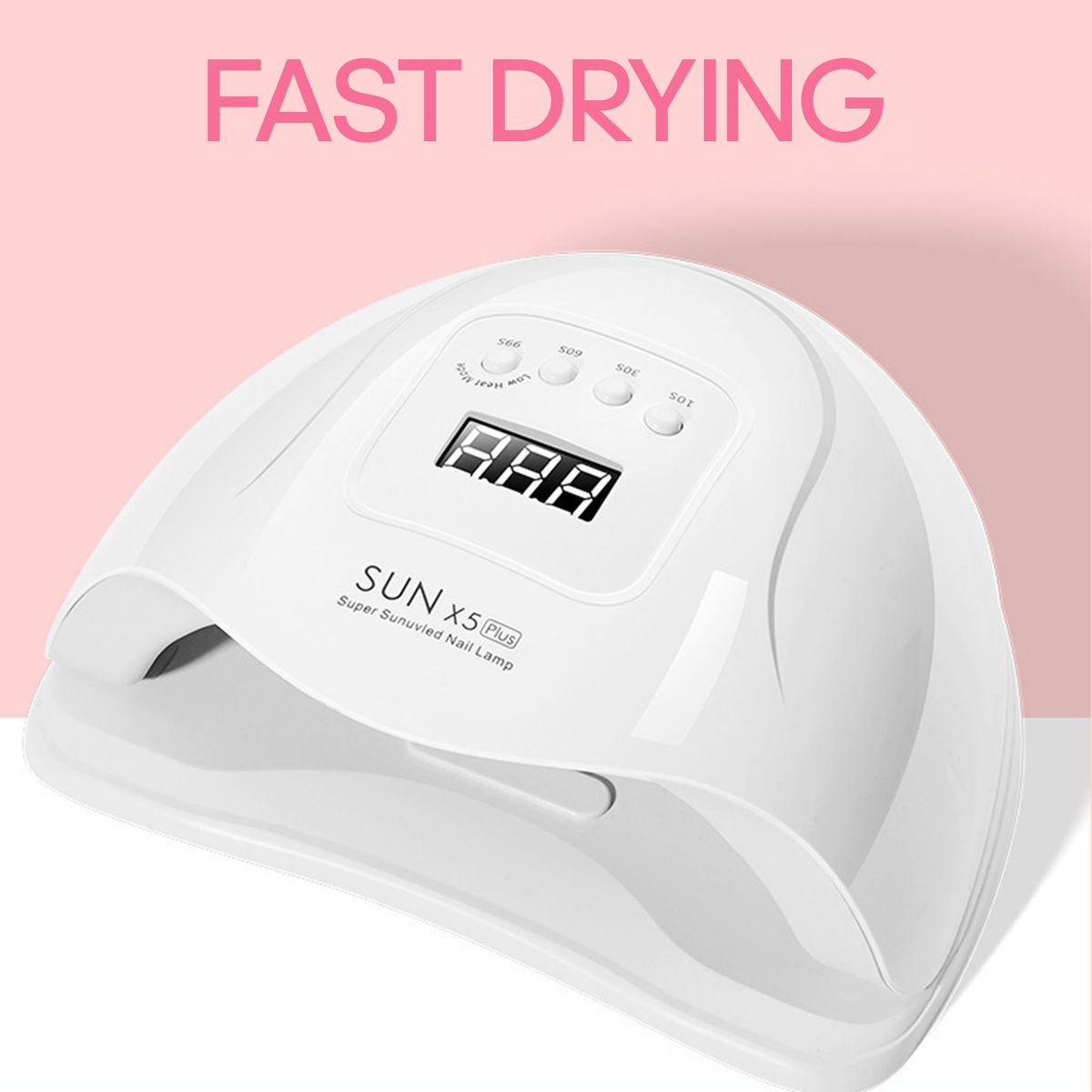 UV LED Nail Lamp Dual Light Source 120W Intelligent