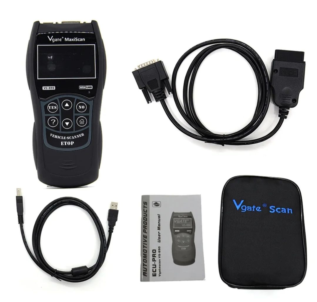 OBD2/OBD11 VS 890 Car Diagnostic Scanner