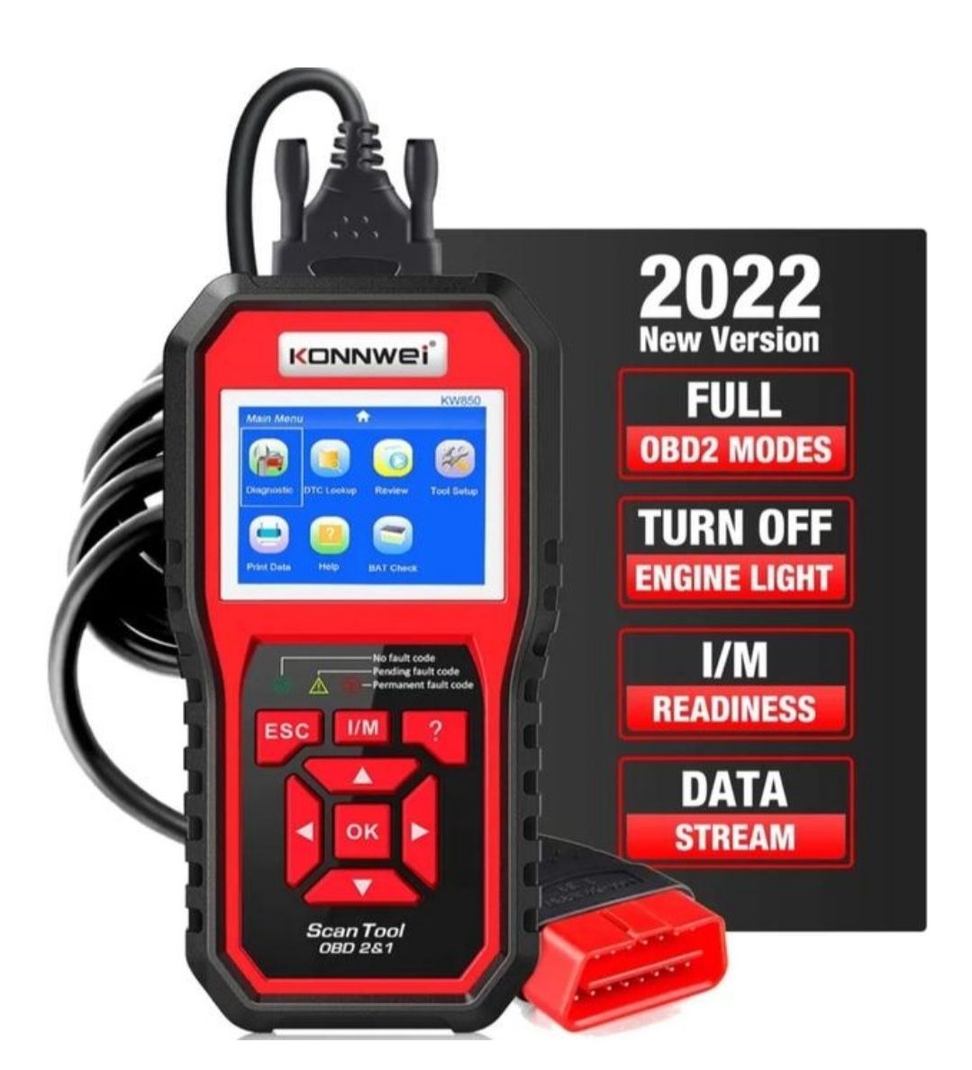 AUTO CAR DIAGNOSTIC SCANNER OBD II KW850 CAR