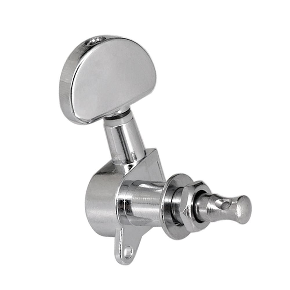 6pcs (3L3R) Closed Guitar Tuning Pegs String Tuners Machine Heads Knobs Tuning Keys for Folk Acoustic / Electric Guitar