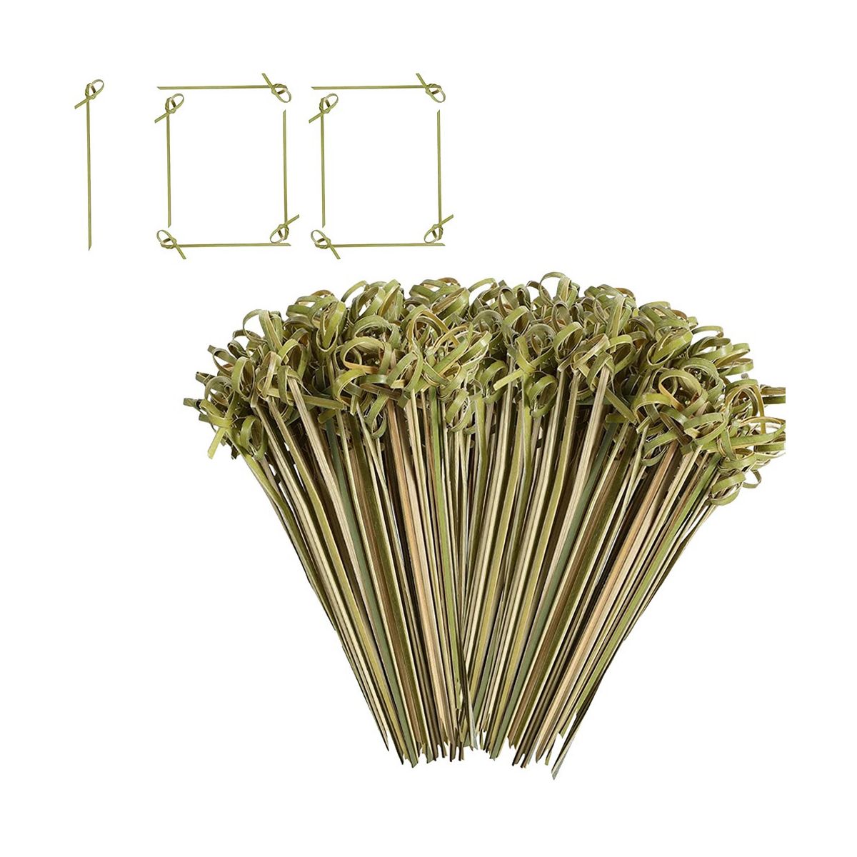200 Pcs Bamboo Cocktail Sticks Bulk Decoration47 Inch Bamboo Fruit Kabob Skewers Food Picks Bamboo