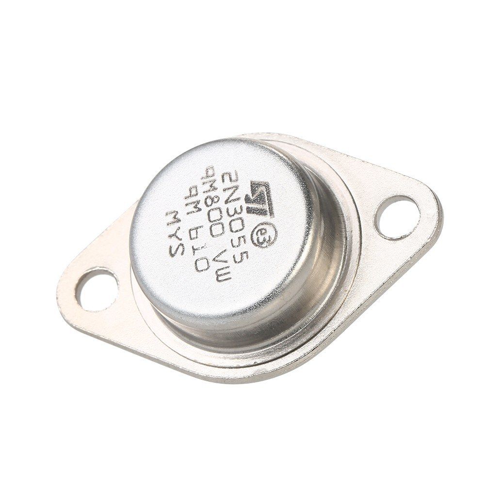 5pcs High Quality 2N3055 Power Transistors NPN TO-3 Metal