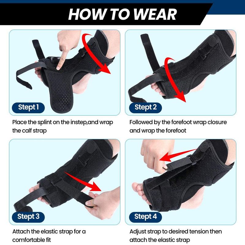 Cross-border Foot Sagging Orthosis Adult Night-use Stroke