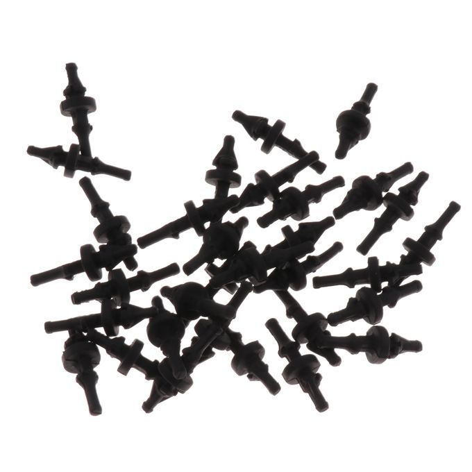 Rubber Screws For Cooling Fans And Computer Case Reduce Vibration And