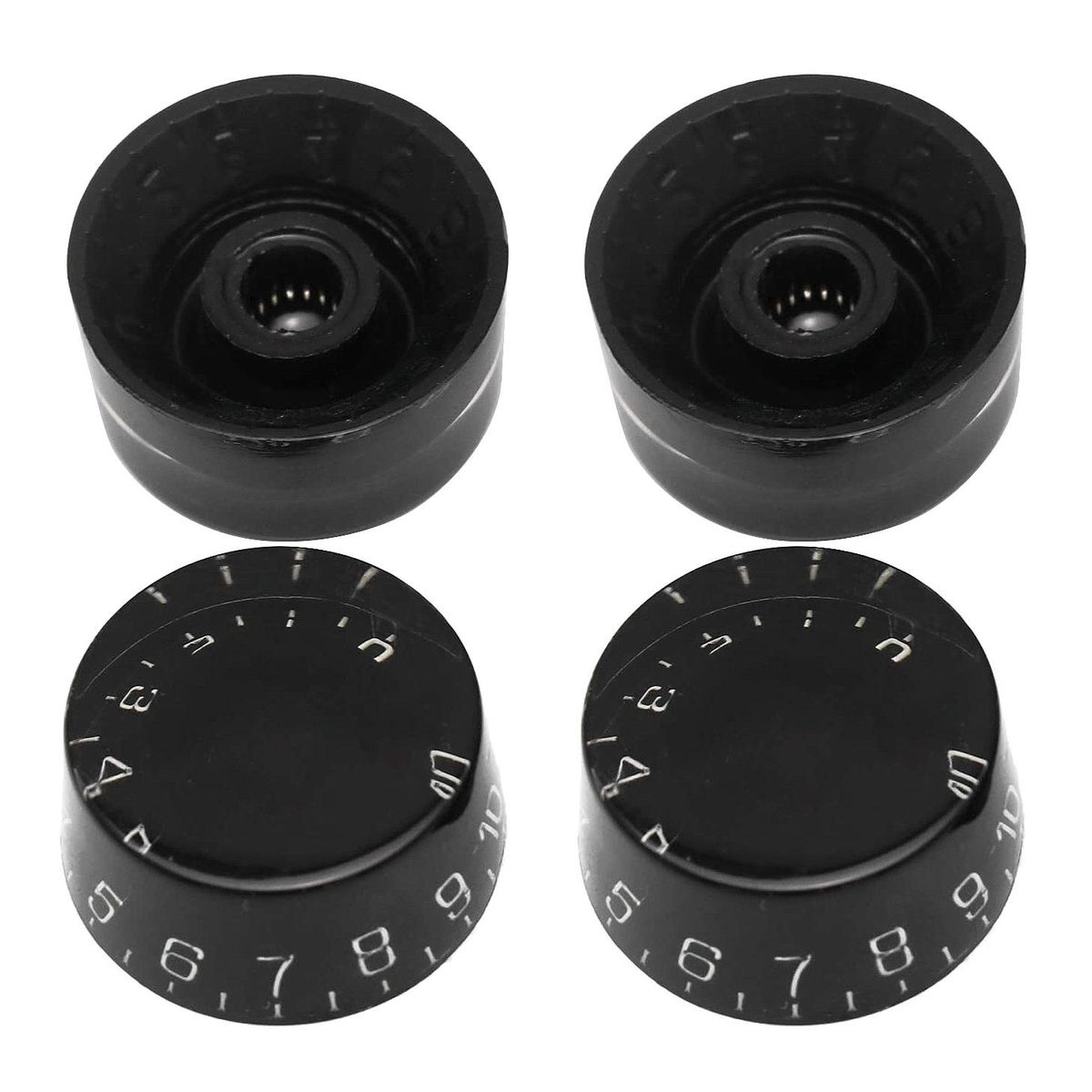 4Pcs Electric Guitar Top Hat Knobs for LP Style Guitar