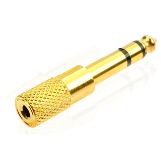 Audio Jack Converter Adapter Stereo Jack for 6.5Mm Male To