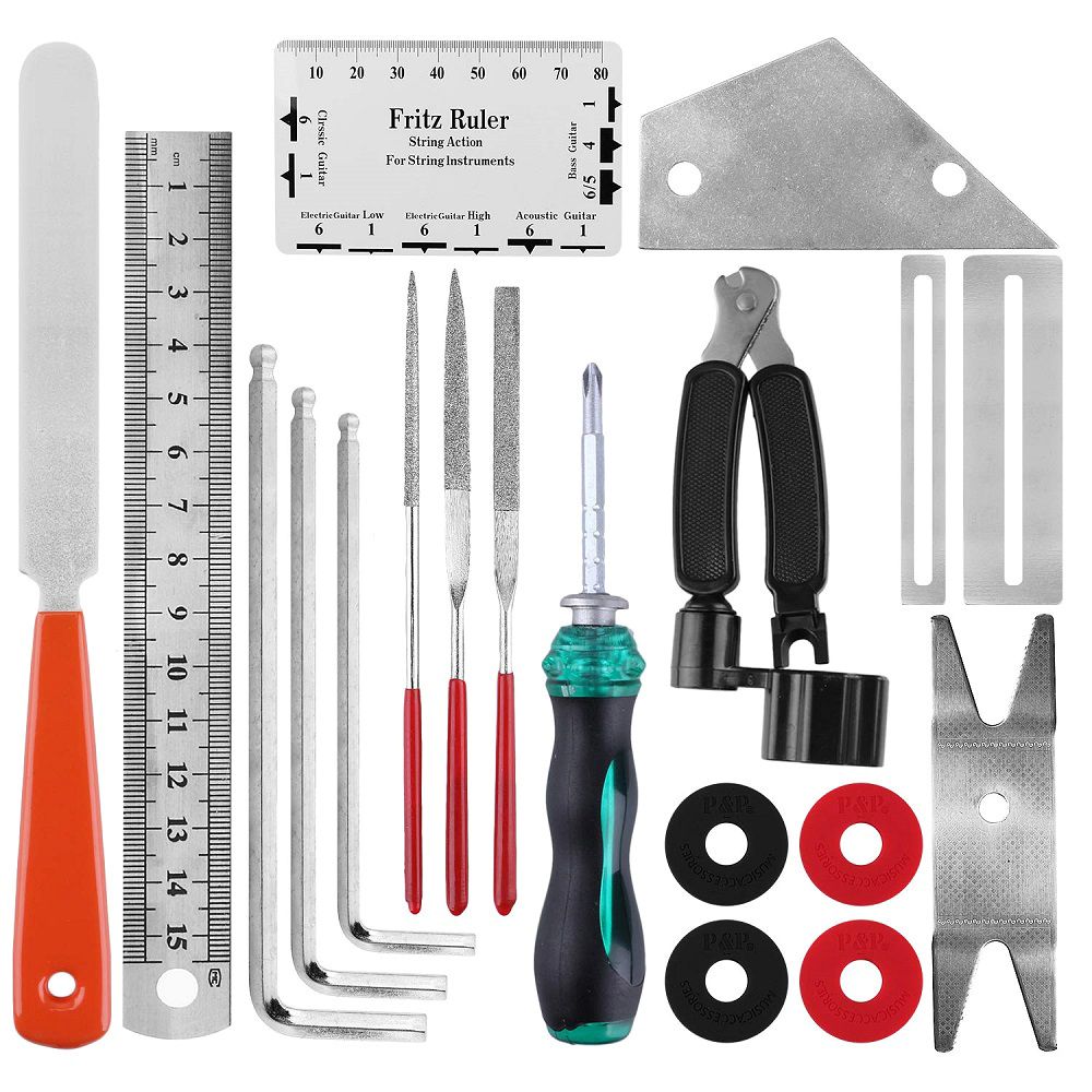 Guitar Repair Maintenance Cleaning Tools Kit 3 In 1 Guitar