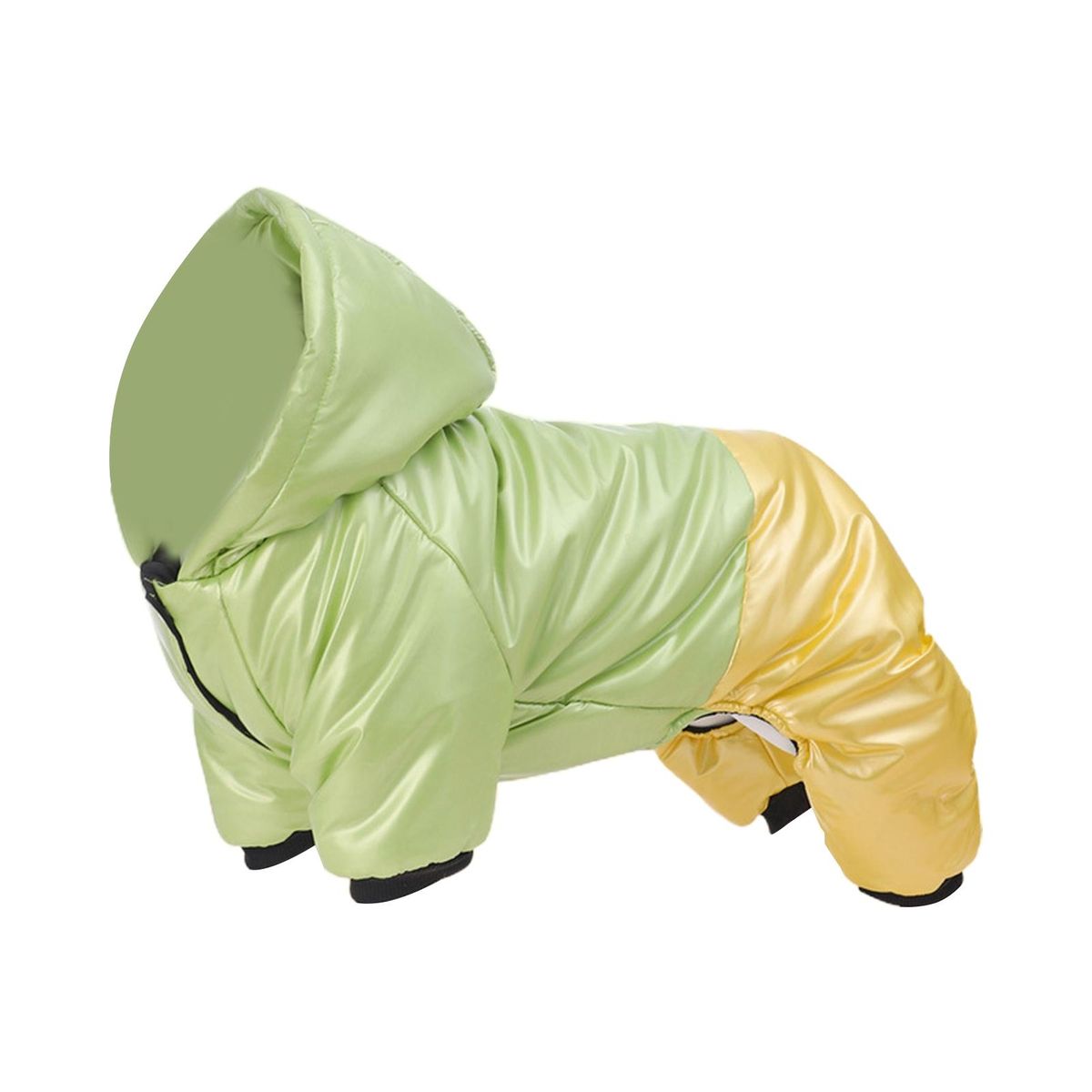 Pet Cotton Coat Pet Four-Legged Jumpsuit Green
