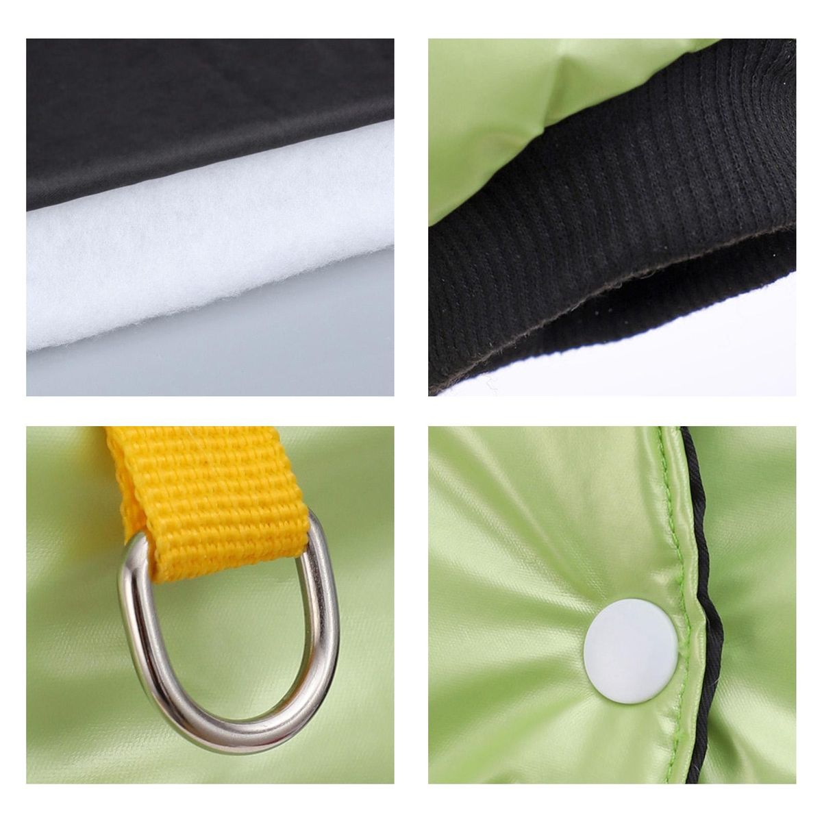 Pet Cotton Coat Pet Four-Legged Jumpsuit Green