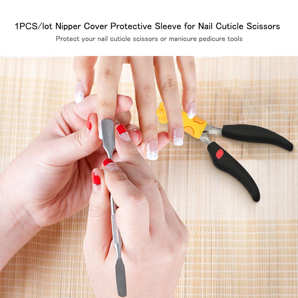 1PCS Cat Paw Shape Nipper Cover Protective Sleeve For Nail