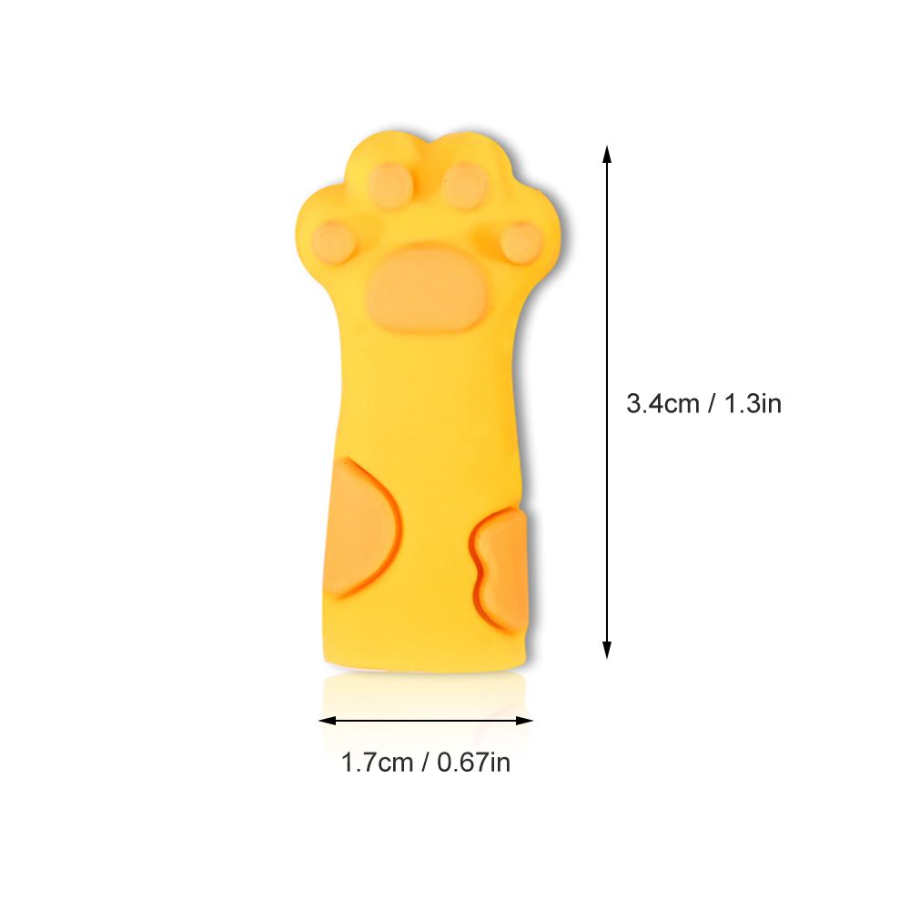 1PCS Cat Paw Shape Nipper Cover Protective Sleeve For Nail