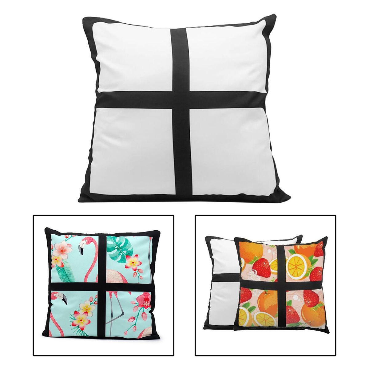 Panel Pillow Case Pillowcase 16" X 16 DIY