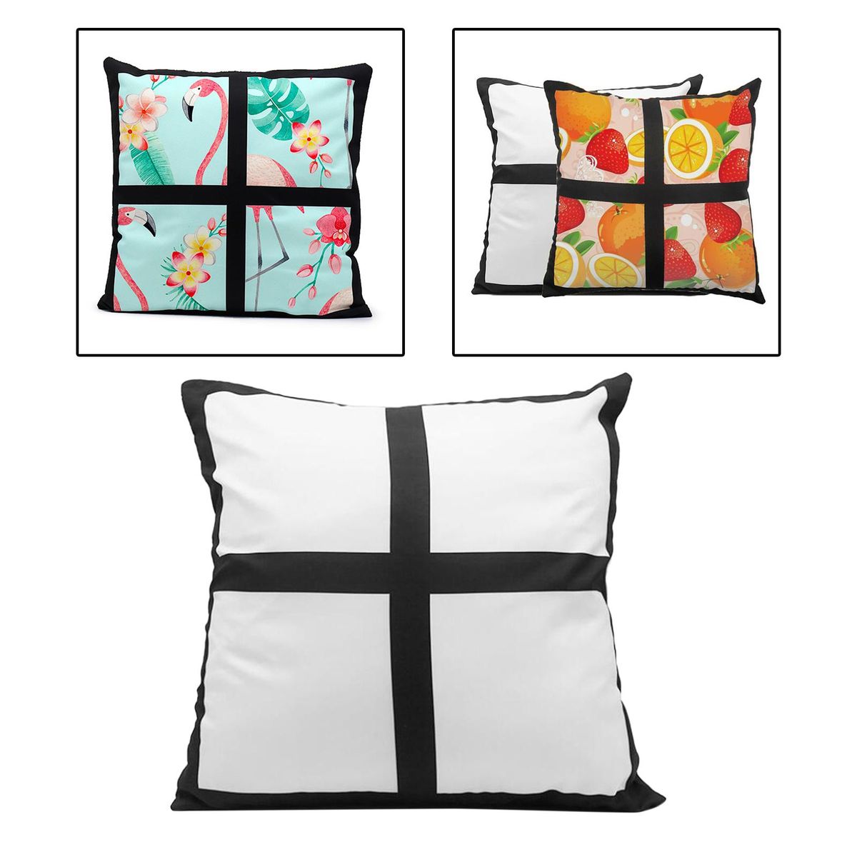 Panel Pillow Case Pillowcase 16" X 16 DIY