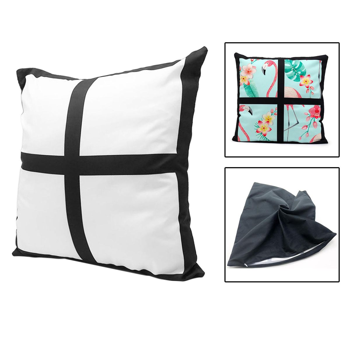 Panel Pillow Case Pillowcase 16" X 16 DIY