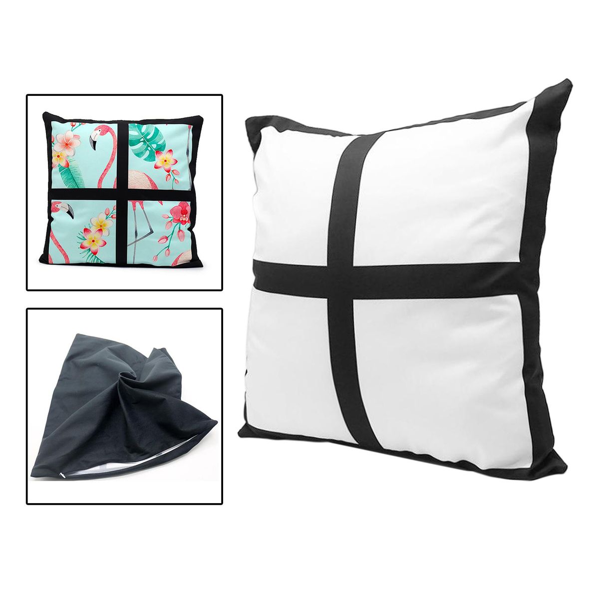 Panel Pillow Case Pillowcase 16" X 16 DIY