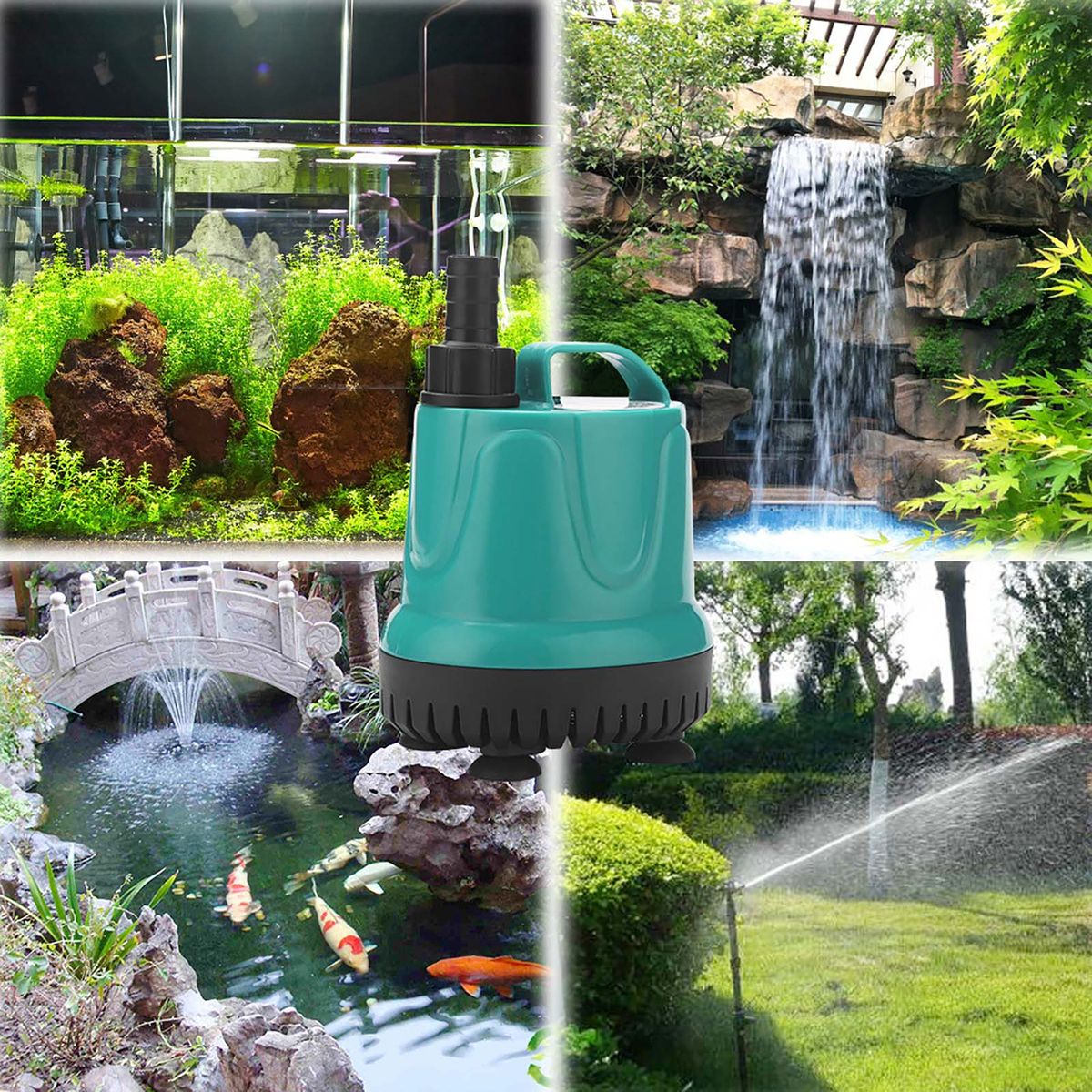 25W Submersible Pump Fountain Pump Aquarium Water Pump Tank