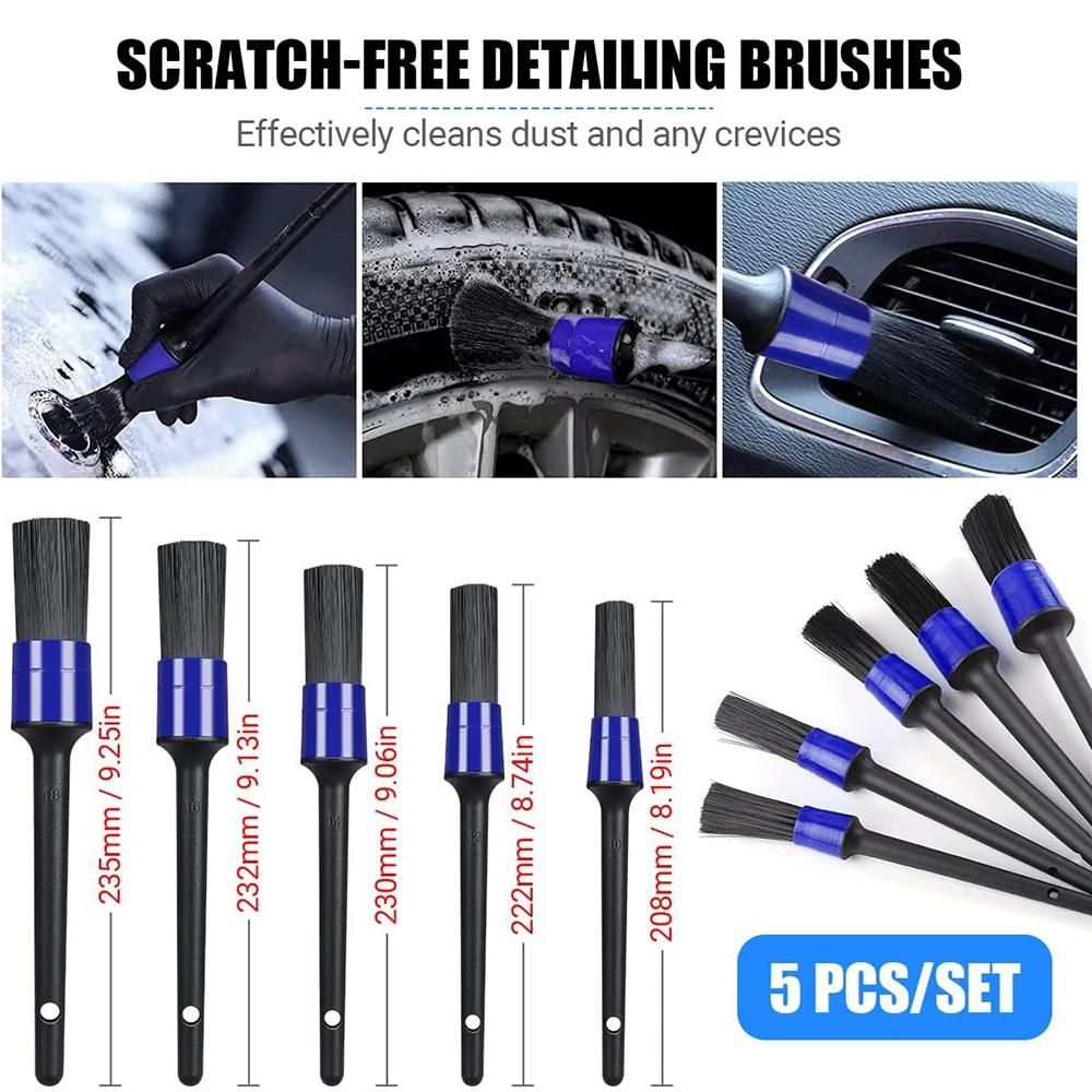 20 Pcs Detailing Brush Set (Inside & Outside) Car Cleaning