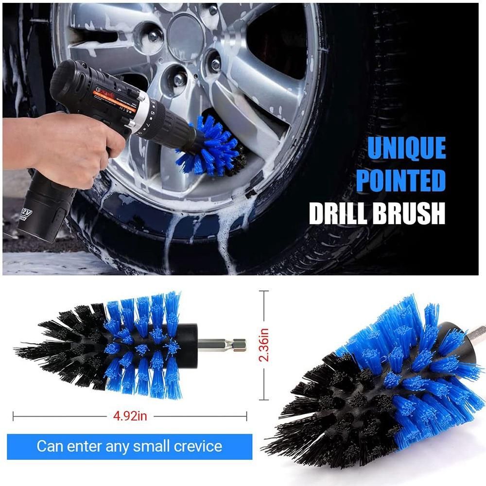 20 Pcs Detailing Brush Set (Inside & Outside) Car Cleaning