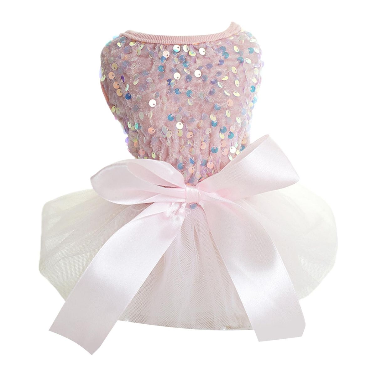 Pet Dress Small Medium Girl Dogs Princess Dress Pink