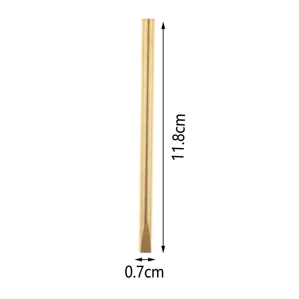 Guitar Frets Setter Precision Fret Wire Setter Tool for Guitar Ukulele Golden