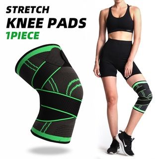 Elastic Nylon Sports Compression Knee Sleeve