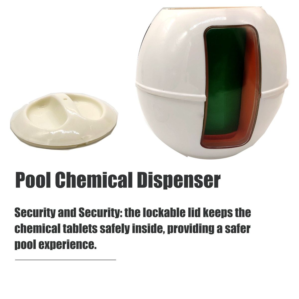 Pool Spa Chemical Dispenser Tablet Tab Floater Dispenser For