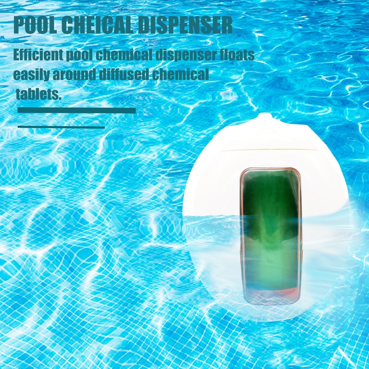 Pool Spa Chemical Dispenser Tablet Tab Floater Dispenser For