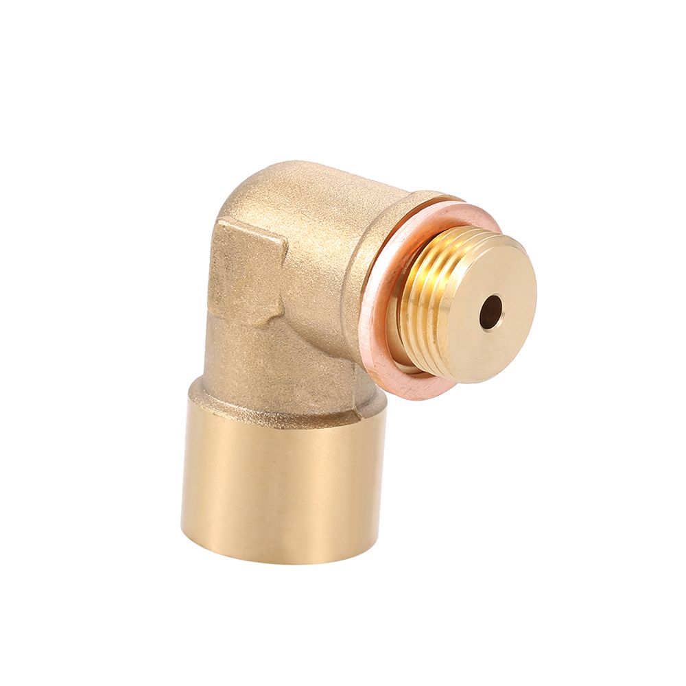 90° Angled Lambda O2 Oxygen Sensor Extender Spacer For