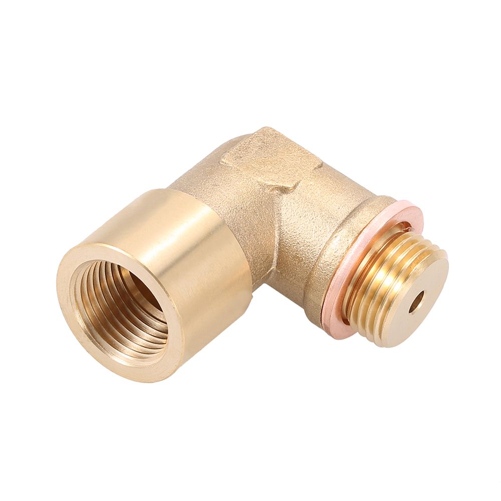 90° Angled Lambda O2 Oxygen Sensor Extender Spacer For