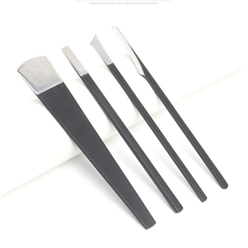 4pcs Professional Pedicure  Set Yangzhou Three Knives Yanjiagou Gray Nail Special Tools Lame Household Technician Single