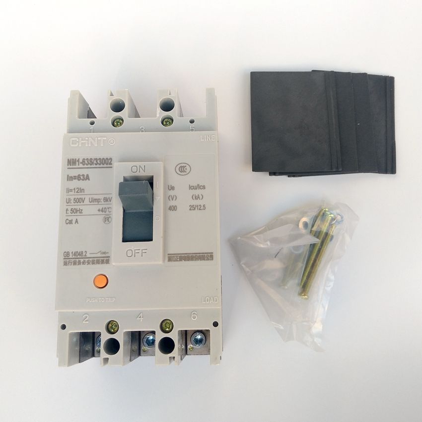 CHINT Molded Case Circuit Breaker NM1-63S 33002 63A
