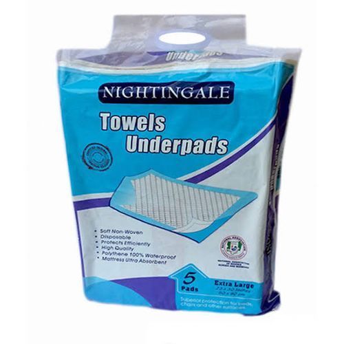 Disposable Pad - 5 Spread Bed Pad 1 Pack