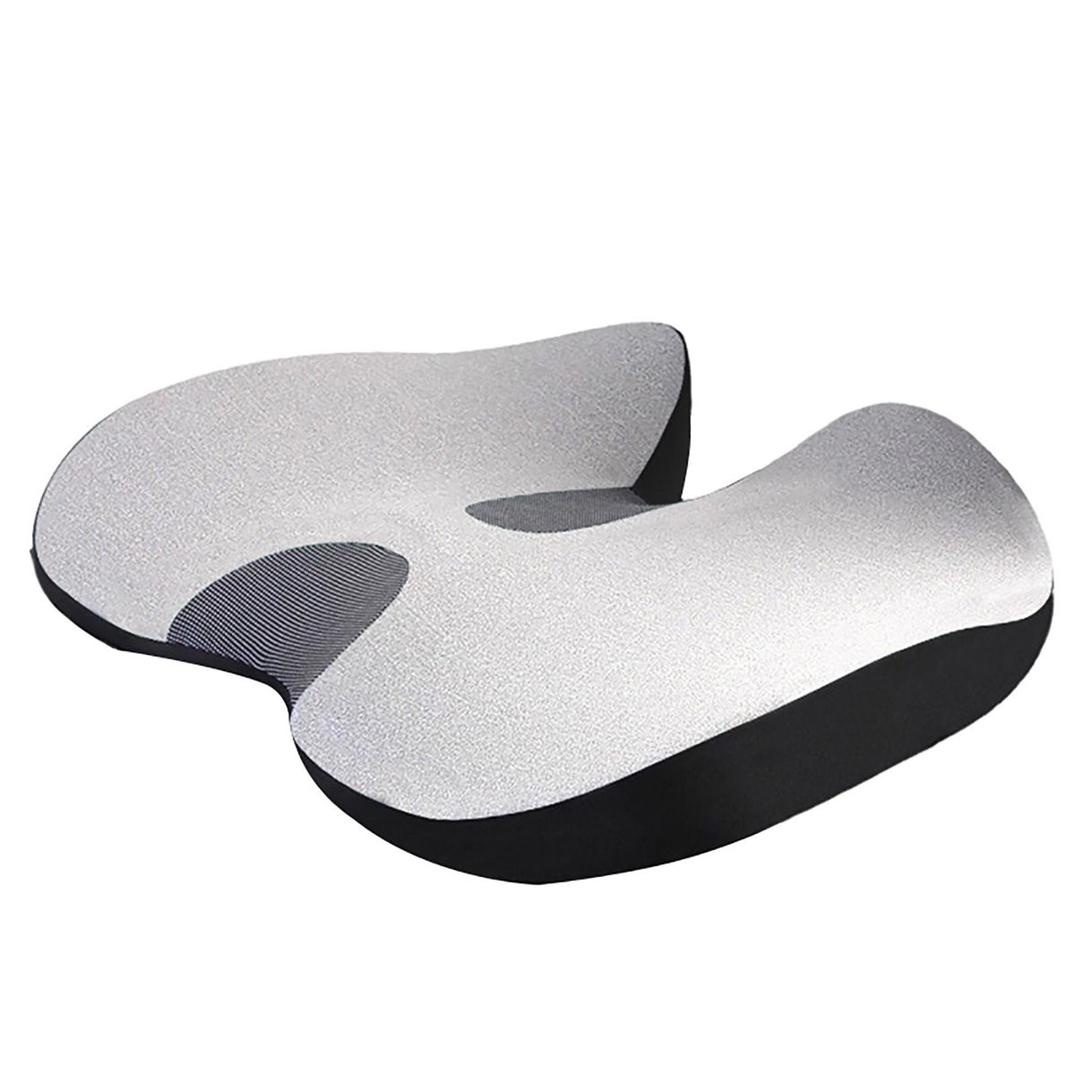 Ergonomic Seat Cushion Comfortmax Ergoseat Support for Work Drive Car Light Grey