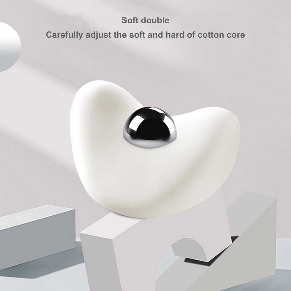 Lumbar Pad Perfect Fit Lumbar Pillow Beige