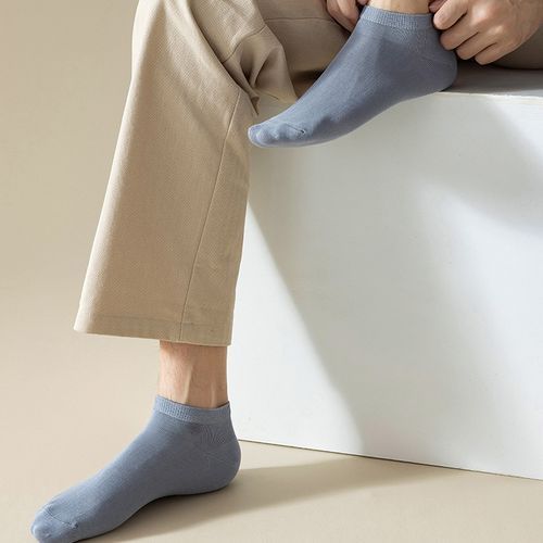 6 Pairs Spring Summer No Show Men Socks,Short Socks Casual Cotton Socks