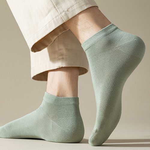 6 Pairs Spring Summer No Show Men Socks,Short Socks Casual Cotton Socks