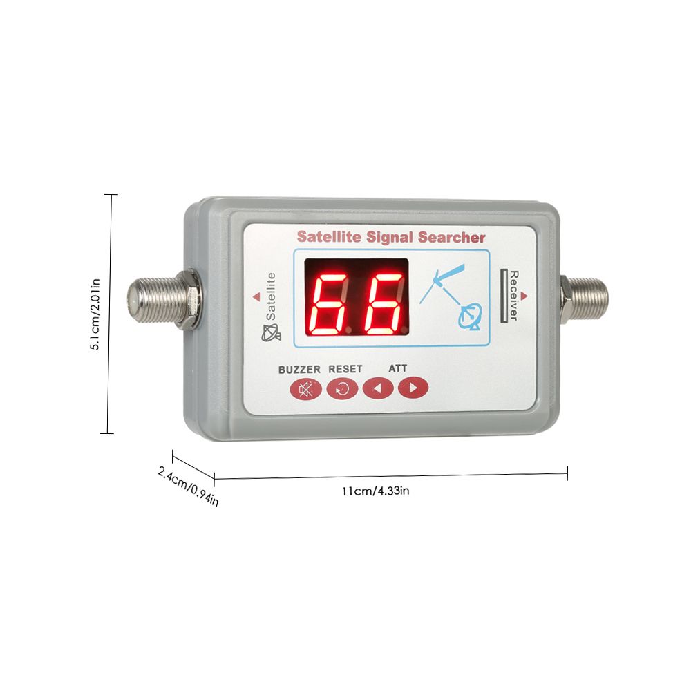 Digital Satellite Signal Finder Meter Mini Satellite Finder