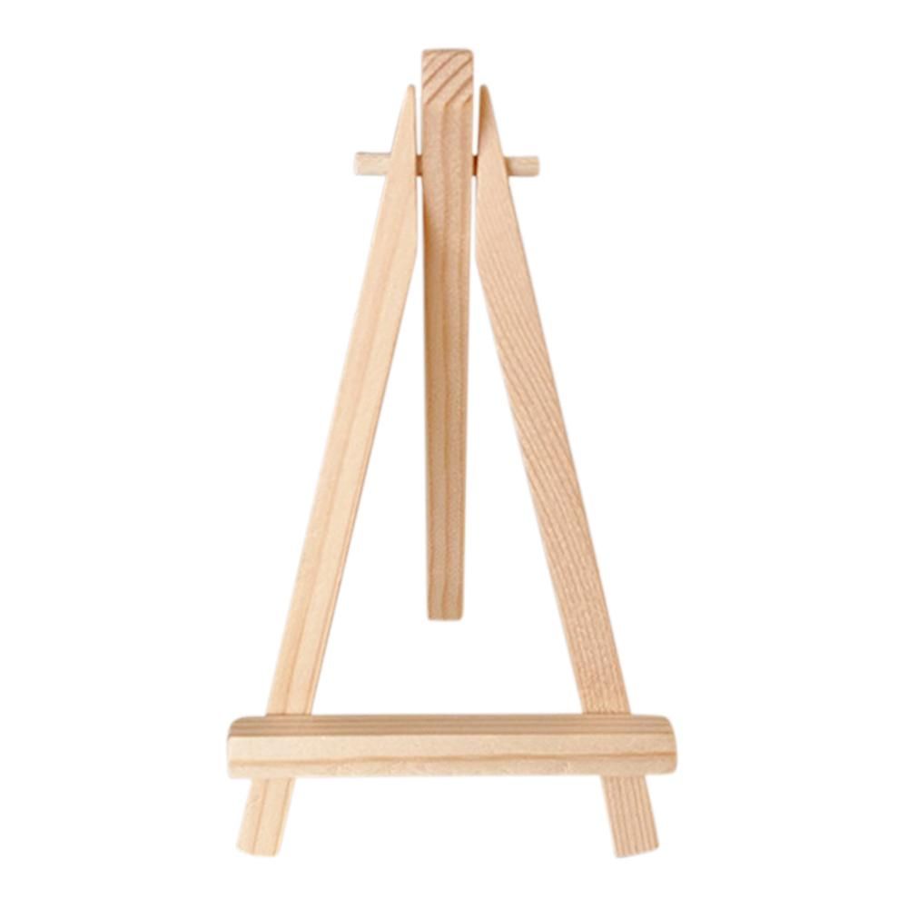 Lightweight Wooden Cellphone Holder Stable Tripod Desktop Phones Stand Decorative Dock Universal Desk Stand
