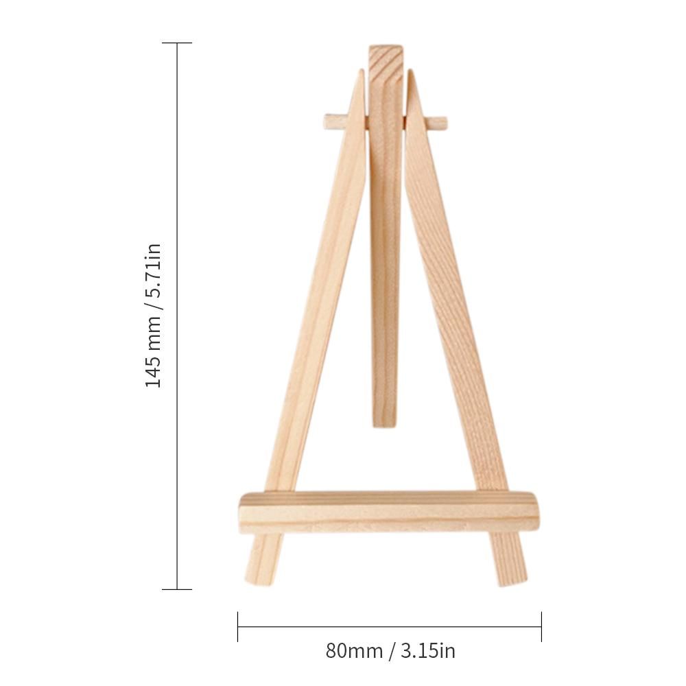 Lightweight Wooden Cellphone Holder Stable Tripod Desktop Phones Stand Decorative Dock Universal Desk Stand