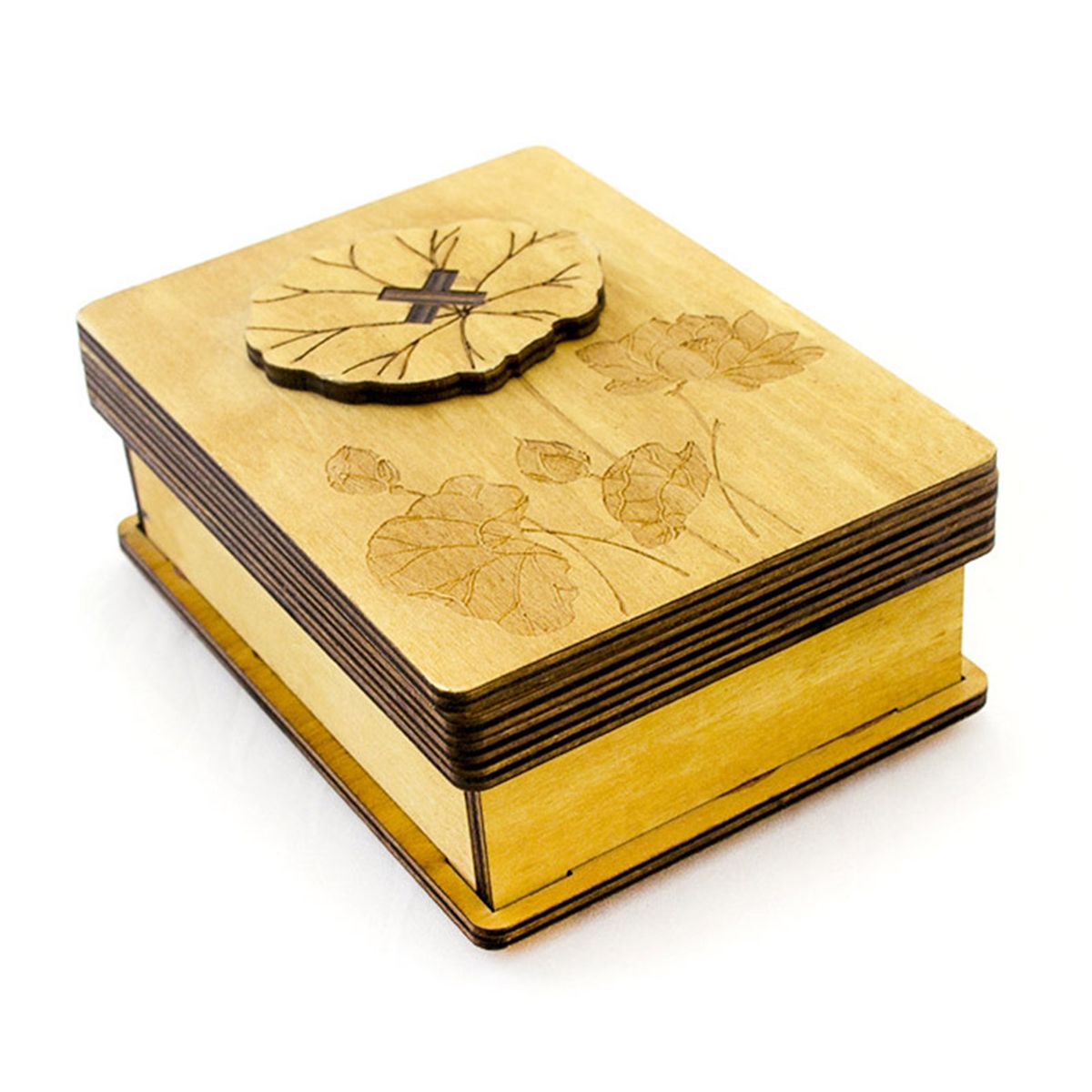 Logica Spiele Secret Box Chest Wooden Puzzle Brain Teaser