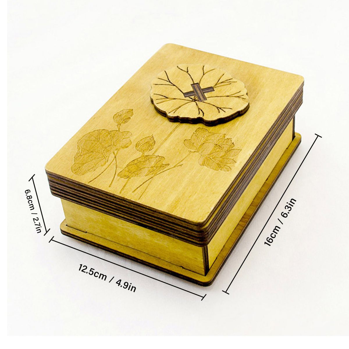 Logica Spiele Secret Box Chest Wooden Puzzle Brain Teaser