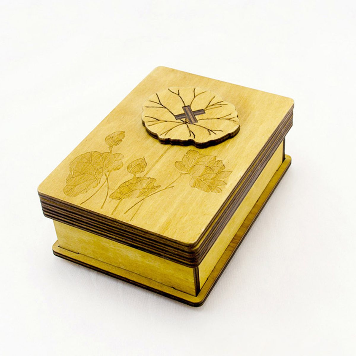 Logica Spiele Secret Box Chest Wooden Puzzle Brain Teaser