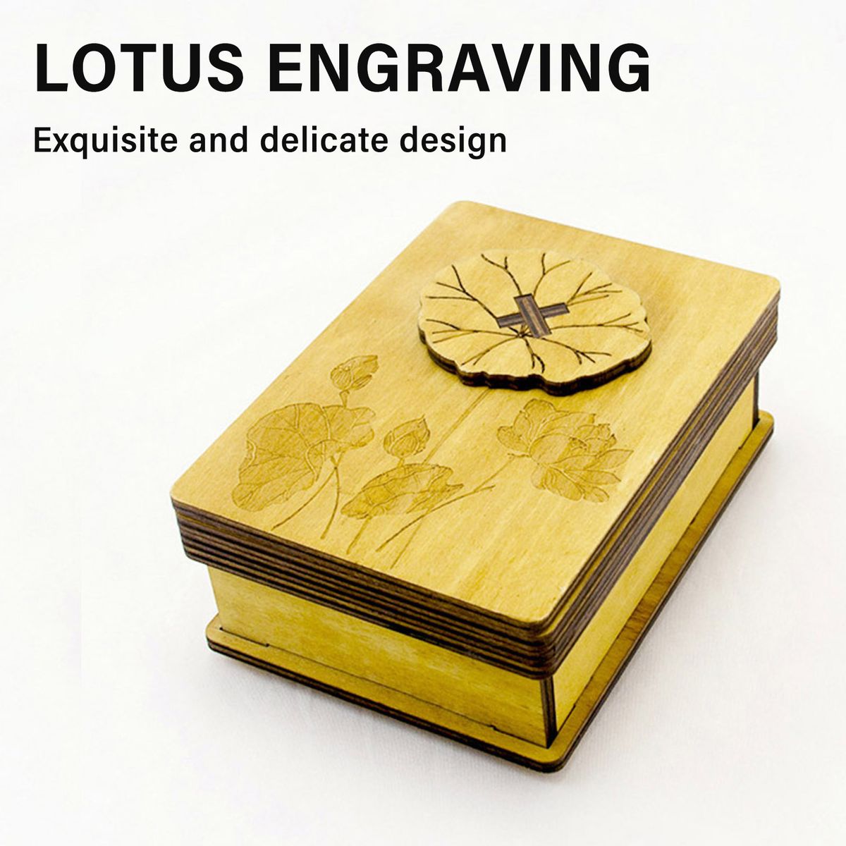 Logica Spiele Secret Box Chest Wooden Puzzle Brain Teaser