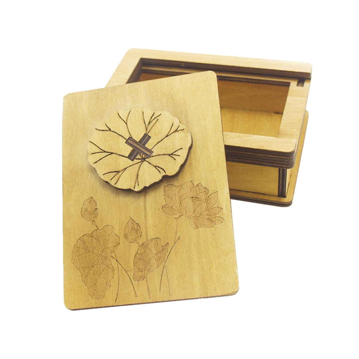 Logica Spiele Secret Box Chest Wooden Puzzle Brain Teaser