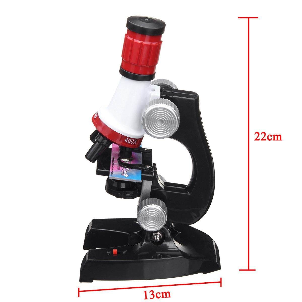 Science Microscope 100-1200x Laboratory Biology Chemistry Magnifier Kids Toys