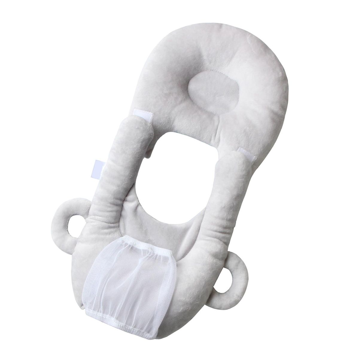 Multifunction Baby Feeding Pillow Bottle Support Grey