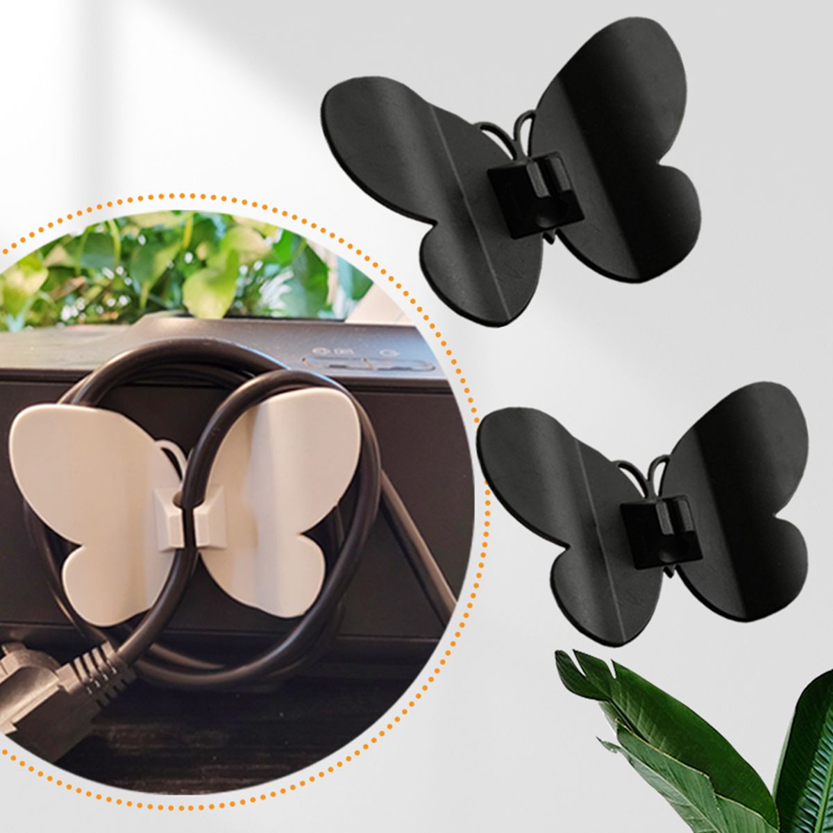 4PCS Tangle-Free Cord Organizer Kitchen Cord Management Wrap