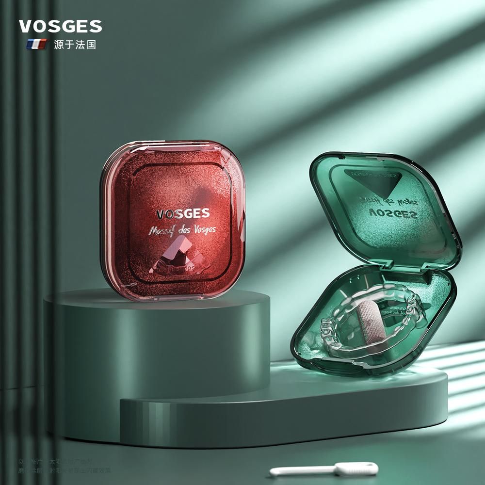 2022 New High Quality Orthodontic Retainer Braces Storage Box Soaking Invisible Teeth Kit Case Drop Shipping