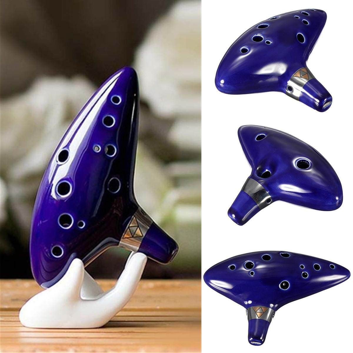 The Legend Zelda Fl?te Okarina Ocarina Of Time 12 L?cher Loch Ceramic Alto